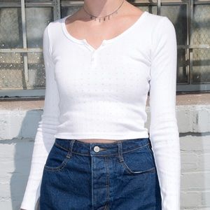 Brandy Melville long sleeve Zelly Top